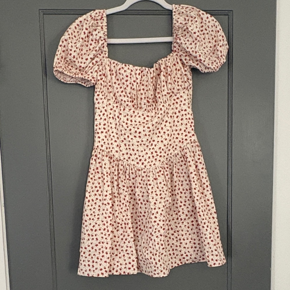 Reformation marielle mini dress